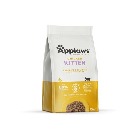 APPLAWS CAT Kitten Kurczak - karma dla kociąt z wysoką zawartością mięsa - 7,5kg APPLAWS CAT Kitten Kurczak - karma dla kociąt z wysoką zawartością mięsa - 7,5kg