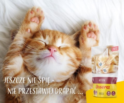 JOSERA Pate Kurczak i marchew - mokra karma dla kociąt - saszetka - 85 g JOSERA Pate Kurczak i marchew - mokra karma dla kociąt - saszetka - 85 g