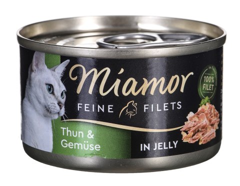 MIAMOR Feine Filets - filety mięsne smak: tuńczyk z warzywami 100g MIAMOR Feine Filets - filety mięsne smak: tuńczyk z warzywami 100g