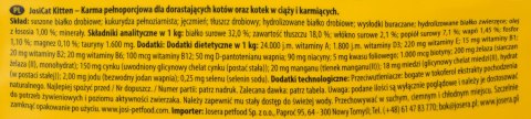 JOSERA JosiCat Kitten - sucha karma dla kota - 10 kg JOSERA JosiCat Kitten - sucha karma dla kota - 10 kg