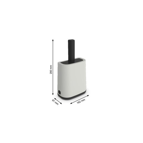 Rotho Łopatka z podstawką +worki 16x8cm white Rotho Łopatka z podstawką +worki 16x8cm white