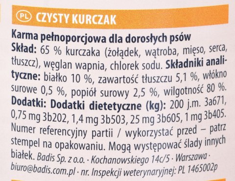 ANIMONDA GranCarno Single Protein kurczak - mokra karma dla psa - 400g ANIMONDA GranCarno Single Protein kurczak - mokra karma dla psa - 400g