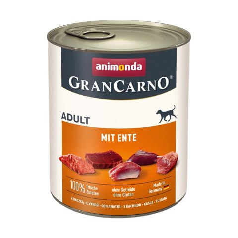 ANIMONDA Grancarno Adult z Kaczką - mokra karma dla psa - 800 g ANIMONDA Grancarno Adult z Kaczką - mokra karma dla psa - 800 g