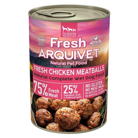 Arquivet Fresh klopsiki z kurczaka w sosie 400g Arquivet Fresh klopsiki z kurczaka w sosie 400g