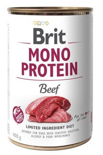 BRIT Mono Protein Wołowina karma mokra dla psa 400g BRIT Mono Protein Wołowina karma mokra dla psa 400g