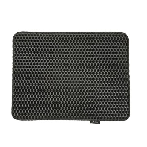 DIAMENTIQ Mata pod kuwetę dla kota wycieraczka Czarny prostokąt 45x60 DIAMENTIQ Mata pod kuwetę dla kota wycieraczka Czarny prostokąt 45x60