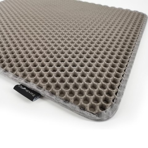 DIAMENTIQ Mata pod kuwetę dla kota wycieraczka box Szary prostokąt 45x60 DIAMENTIQ Mata pod kuwetę dla kota wycieraczka box Szary prostokąt 45x60