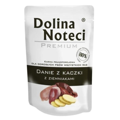 DOLINA NOTECI Premium Danie z Kaczki z ziemniakami - mokra karma dla psów dorosłych małych ras - 100g DOLINA NOTECI Premium Danie z Kaczki z ziemniakami - mokra karma dla psów dorosłych małych ras - 100g