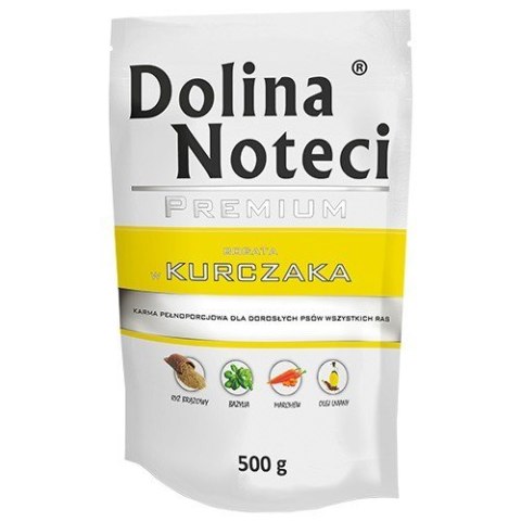 DOLINA NOTECI Premium bogata w kurczaka - mokra karma dla psa - 500g DOLINA NOTECI Premium bogata w kurczaka - mokra karma dla psa - 500g