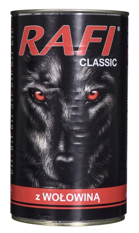DOLINA NOTECI Rafi Classic z wołowiną - mokra karma dla psa - 1240g DOLINA NOTECI Rafi Classic z wołowiną - mokra karma dla psa - 1240g