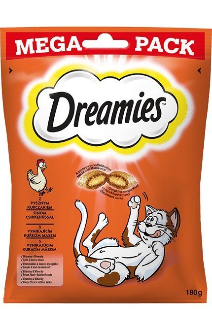 DREAMIES z kurczakiem 180g DREAMIES z kurczakiem 180g