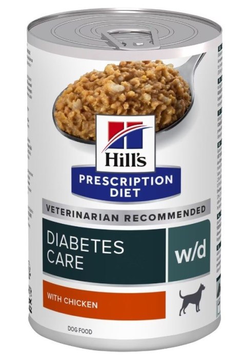 Hill's PD w/d diabetes care, chicken, can,dla psa 370 g Hill's PD w/d diabetes care, chicken, can,dla psa 370 g