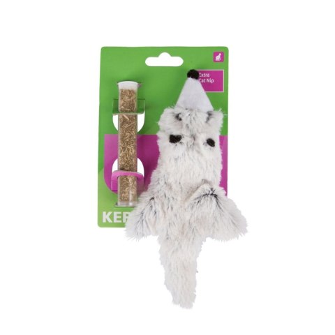 KERBL Zabawka dla kota gronostaj z kocimiętką 17cm KERBL Zabawka dla kota gronostaj z kocimiętką 17cm