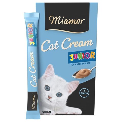 MIAMOR Junior Cream Pasta Mleczna 90g (6x15g) MIAMOR Junior Cream Pasta Mleczna 90g (6x15g)