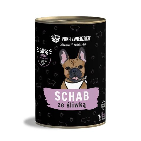 Paka Zwierzaka Seventh Heaven Schab ze śliwką 400g Paka Zwierzaka Seventh Heaven Schab ze śliwką 400g