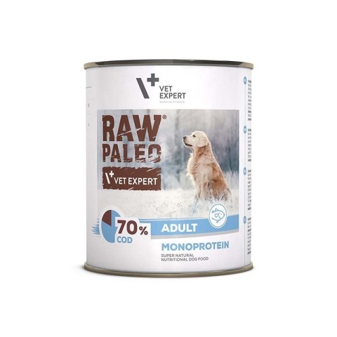VetExpert Raw Paleo Dorsz Adult Can 800g VetExpert Raw Paleo Dorsz Adult Can 800g
