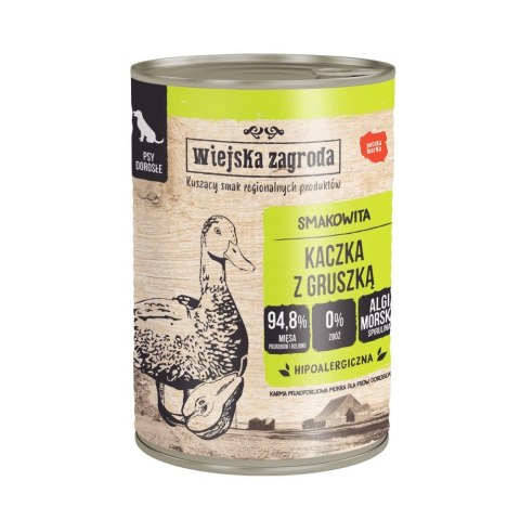 Wiejska Zagroda Kaczka z gruszką 400 g Wiejska Zagroda Kaczka z gruszką 400 g