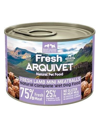 Arquivet Fresh MINI klopsiki z jagnięciny w sosie 200g Arquivet Fresh MINI klopsiki z jagnięciny w sosie 200g