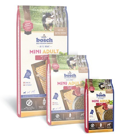 BOSCH Mini Adult Lamb & Rice - sucha karma dla psa - 1 kg BOSCH Mini Adult Lamb & Rice - sucha karma dla psa - 1 kg