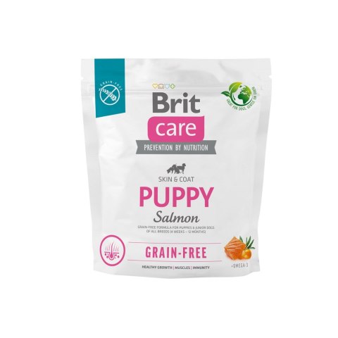 BRIT Care Grain-Free Puppy Salmon - sucha karma dla szczeniąt - 1 kg BRIT Care Grain-Free Puppy Salmon - sucha karma dla szczeniąt - 1 kg