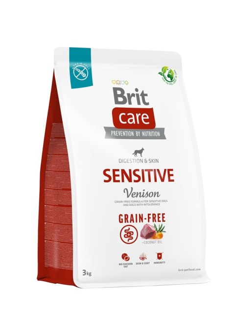 Brit Care Grain-Free Sensitive Venison - sucha karma dla psa - 3 kg Brit Care Grain-Free Sensitive Venison - sucha karma dla psa - 3 kg