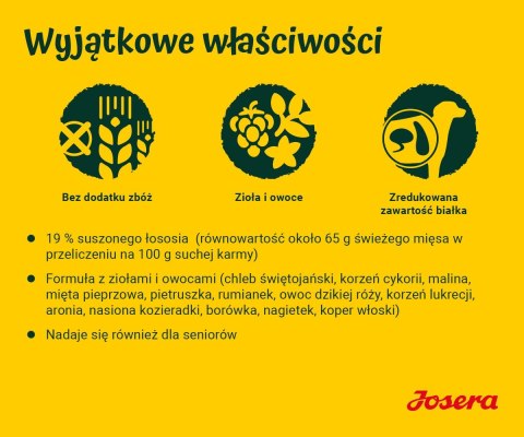 JOSERA Łosoś z ziemniakami - sucha karma dla psa - 12,5 kg JOSERA Łosoś z ziemniakami - sucha karma dla psa - 12,5 kg