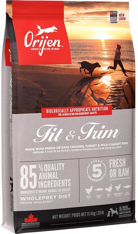 ORIJEN Fit & Trim - sucha karma dla psa - 11,4kg ORIJEN Fit & Trim - sucha karma dla psa - 11,4kg