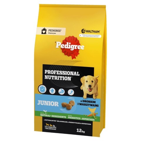 PEDIGREE Professional Nutrition junior drób - sucha karma dla psa - 12kg PEDIGREE Professional Nutrition junior drób - sucha karma dla psa - 12kg