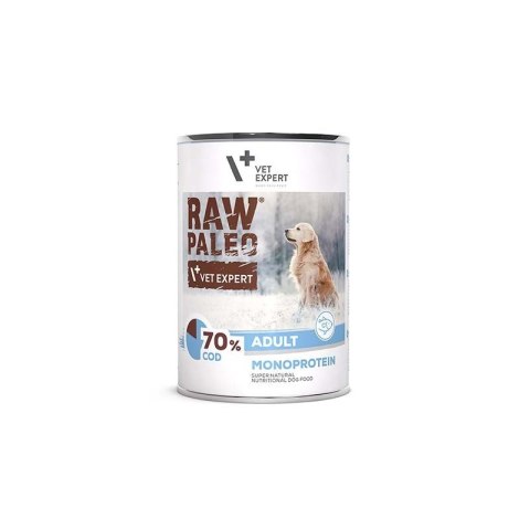 VetExpert Raw Paleo Dorsz Adult Can 400g VetExpert Raw Paleo Dorsz Adult Can 400g
