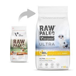 VetExpert Raw Paleo Ultra Turkey Medium&Large Puppy - Karma sucha dla psów - 10kg VetExpert Raw Paleo Ultra Turkey Medium&Large Puppy - Karma sucha dla psów - 10kg
