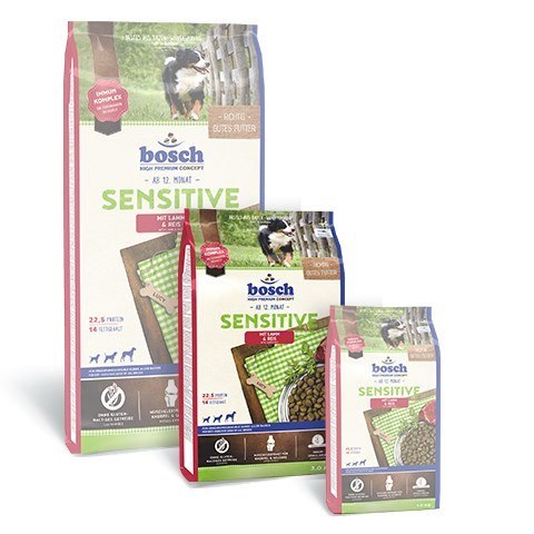 BOSCH Sensitive Lamb & Rice - karma dla psów z wrażliwym żołądkiem z jagnięciną i ryżem 3kg BOSCH Sensitive Lamb & Rice - karma dla psów z wrażliwym żołądkiem z jagnięciną i ryżem 3kg