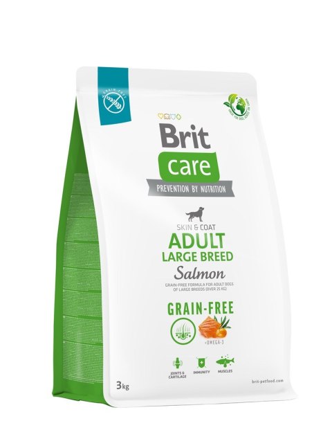 BRIT Care Grain-Free Adult Salmon Large Breed - sucha karma dla psa - 3 kg BRIT Care Grain-Free Adult Salmon Large Breed - sucha karma dla psa - 3 kg