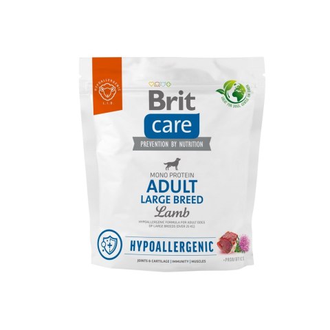 BRIT Care Hypoallergenic Adult Large Breed Lamb - sucha karma dla psa - 1 kg BRIT Care Hypoallergenic Adult Large Breed Lamb - sucha karma dla psa - 1 kg