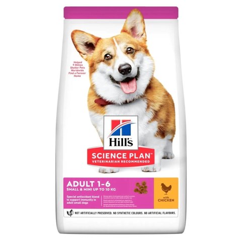 HILL'S Science Plan Adult Small & Mini - sucha karma dla psa - 6 kg HILL'S Science Plan Adult Small & Mini - sucha karma dla psa - 6 kg