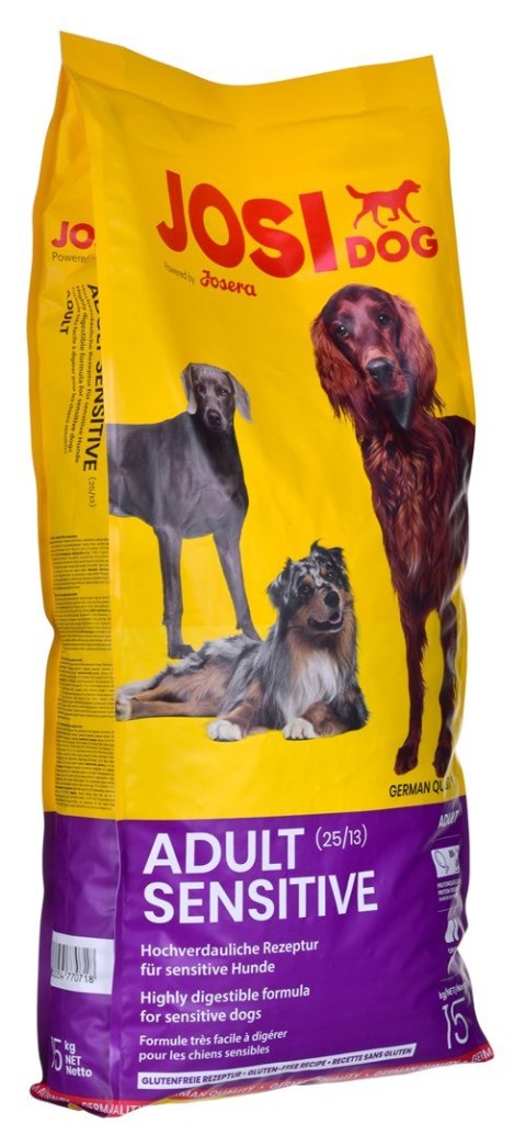 Josera JosiDog Adult Sensitive sucha dla psów 15kg Josera JosiDog Adult Sensitive sucha dla psów 15kg