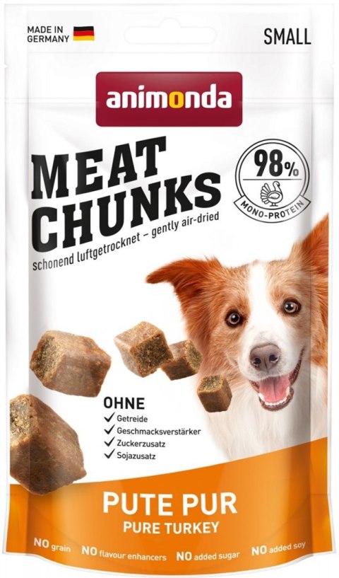 ANIMONDA Przysmak dla psa Meat Chunks kawałki mięsne Indyk 60g ANIMONDA Przysmak dla psa Meat Chunks kawałki mięsne Indyk 60g