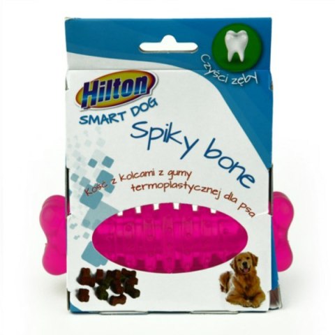 HILTON Dog Spiky Ball mix kolor Kość z kolcami 12cm dla psa HILTON Dog Spiky Ball mix kolor Kość z kolcami 12cm dla psa