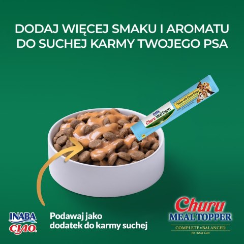 INABA DOG MEAL TOPPER CHICKEN CHEESE 4x14g 56g INABA DOG MEAL TOPPER CHICKEN CHEESE 4x14g 56g
