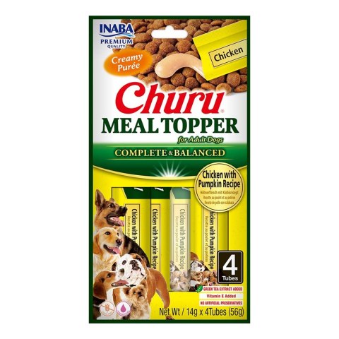 INABA DOG MEAL TOPPER CHICKEN PUMPKIN 4x 14g 56g INABA DOG MEAL TOPPER CHICKEN PUMPKIN 4x 14g 56g