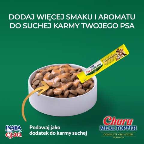 INABA DOG MEAL TOPPER CHICKEN PUMPKIN 4x 14g 56g INABA DOG MEAL TOPPER CHICKEN PUMPKIN 4x 14g 56g