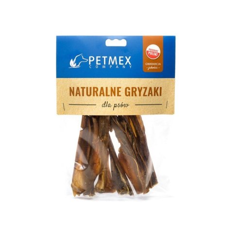 PETMEX Gryzak naturalny skóra sarny 15cm 100g PETMEX Gryzak naturalny skóra sarny 15cm 100g