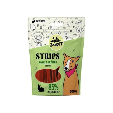 VetExpert Mr. Bandit STRIPS paski z królika 500g VetExpert Mr. Bandit STRIPS paski z królika 500g