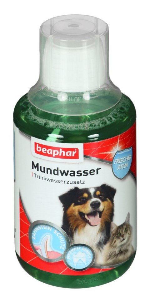 Beaphar płyn do pielęgnacji jamy ustnej i zębów dla psa i kota 250ml Beaphar płyn do pielęgnacji jamy ustnej i zębów dla psa i kota 250ml