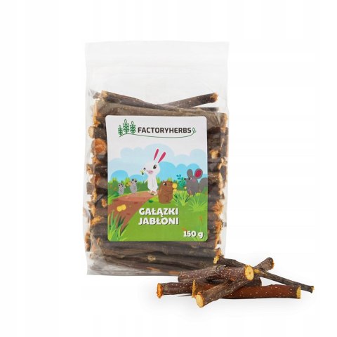 FACTORYHERBS Gałązki jabłoni 150 g FACTORYHERBS Gałązki jabłoni 150 g