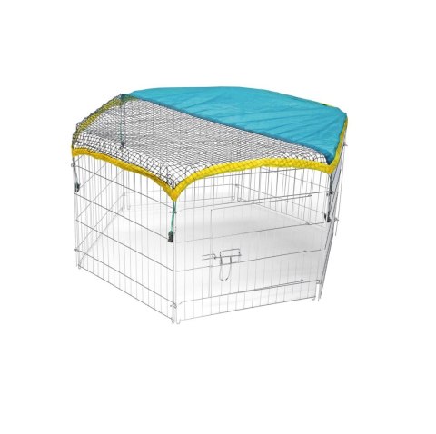 KERBL Kojec 6-kątny dla królików, 56,5 x 56,5 cm, z drzwiczkami KERBL Kojec 6-kątny dla królików, 56,5 x 56,5 cm, z drzwiczkami