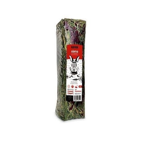 RECEK Siano Łąkowe z dodatkiem buraka czerwonego 1kg RECEK Siano Łąkowe z dodatkiem buraka czerwonego 1kg