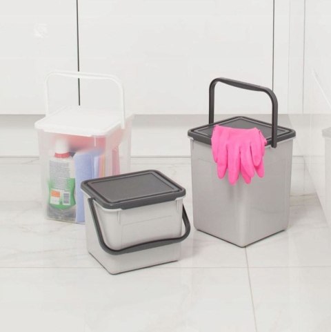 ROTHO Pojemnik na detergenty 3kg 4.5L coolgrey/antracyt ROTHO Pojemnik na detergenty 3kg 4.5L coolgrey/antracyt