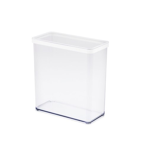 Rotho Pojemnik na przysmaki wysoki 3.2L LOFT transparentny/biały Rotho Pojemnik na przysmaki wysoki 3.2L LOFT transparentny/biały