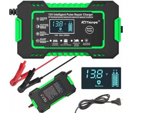 Prostownik akumulatorowy RJ Tianye RJ-C 120501A 12V, 6A Prostownik akumulatorowy RJ Tianye RJ-C 120501A 12V, 6A