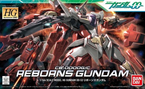 Figurka kolekcjonerska BANDAI HG 1/144 REBORNS GUNDAM